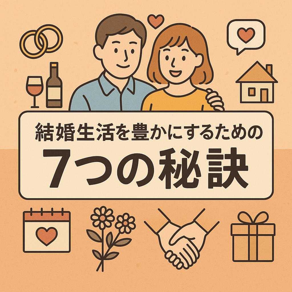結婚生活を豊かにするための7つの秘訣