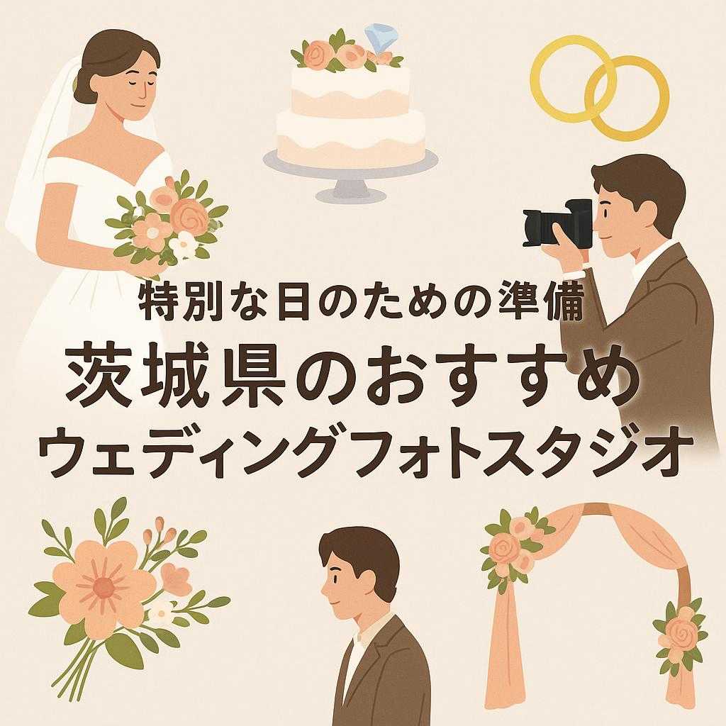 特別な日のための準備：茨城県のおすすめウェディングフォトスタジオ