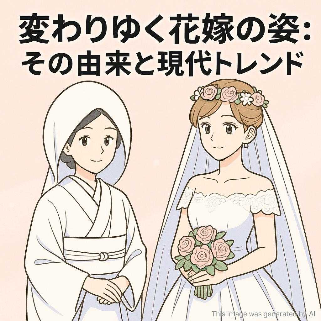 変わりゆく花嫁の姿：その由来と現代トレンド