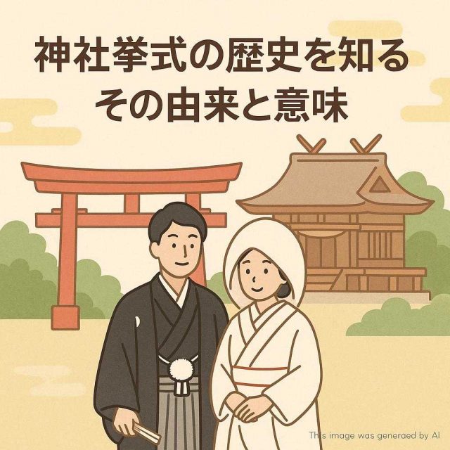 神社挙式の歴史を知る その由来と意味