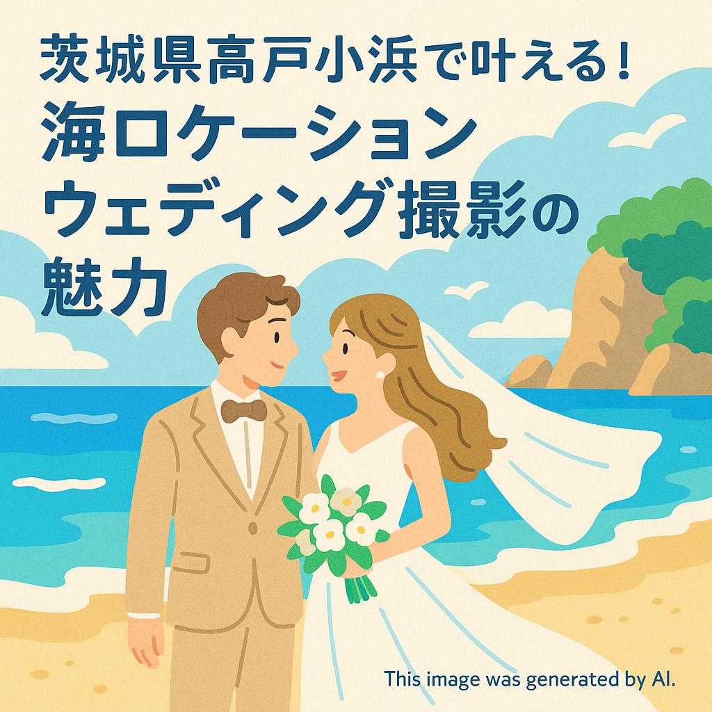 茨城県高戸小浜で叶える！海ロケーションウェディング撮影の魅力