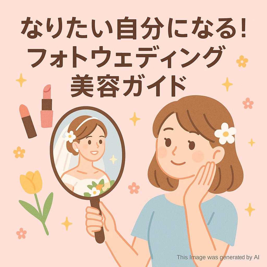 なりたい自分になる！フォトウェディング美容ガイド