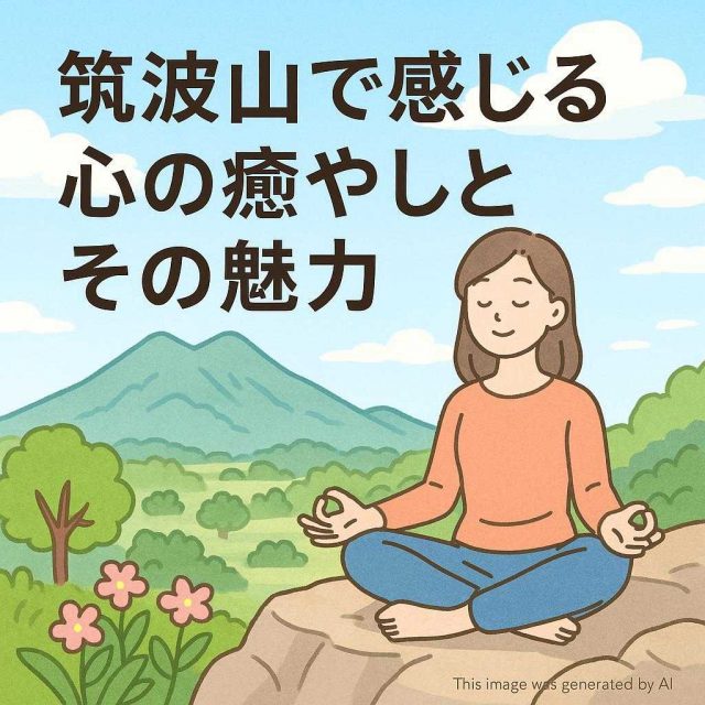 筑波山で感じる心の癒やしとその魅力