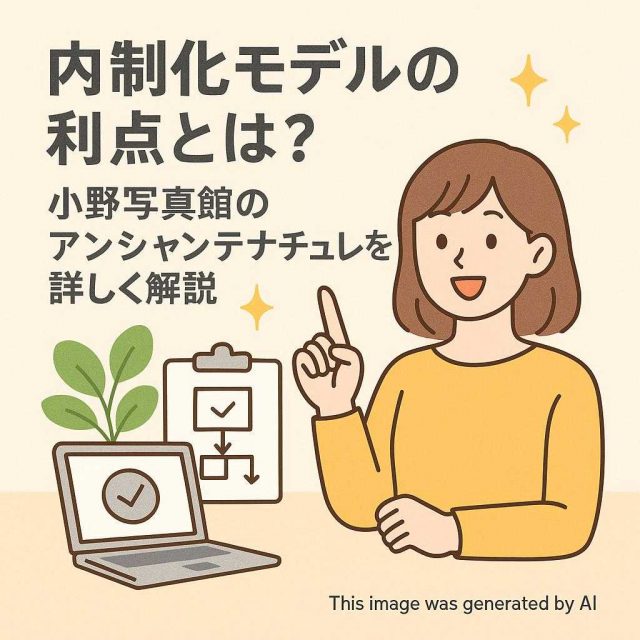 内制化モデルの利点とは？小野写真館のアンシャンテナチュレを詳しく解説