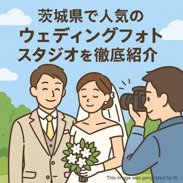 茨城県で人気のウェディングフォトスタジオを徹底紹介
