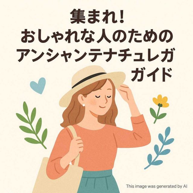 集まれ! おしゃれな人のためのアンシャンテナチュレガイド
