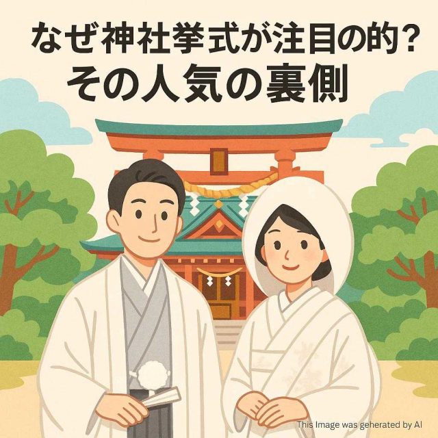 なぜ神社挙式が注目の的？その人気の裏側