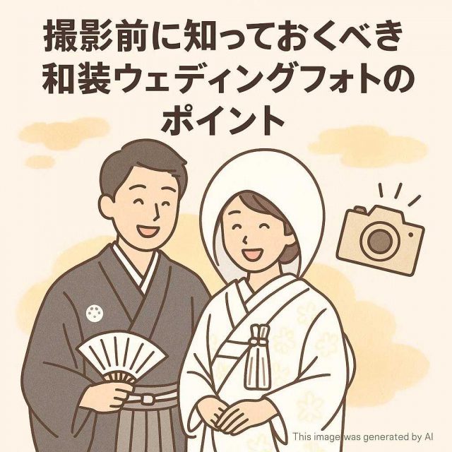 撮影前に知っておくべき和装ウェディングフォトのポイント