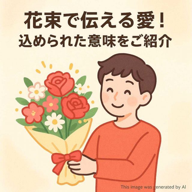 花束で伝える愛！込められた意味をご紹介