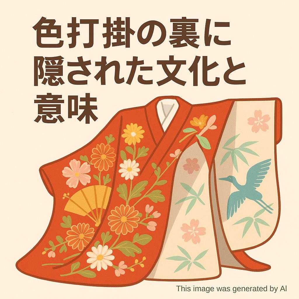 色打掛の裏に隠された文化と意味
