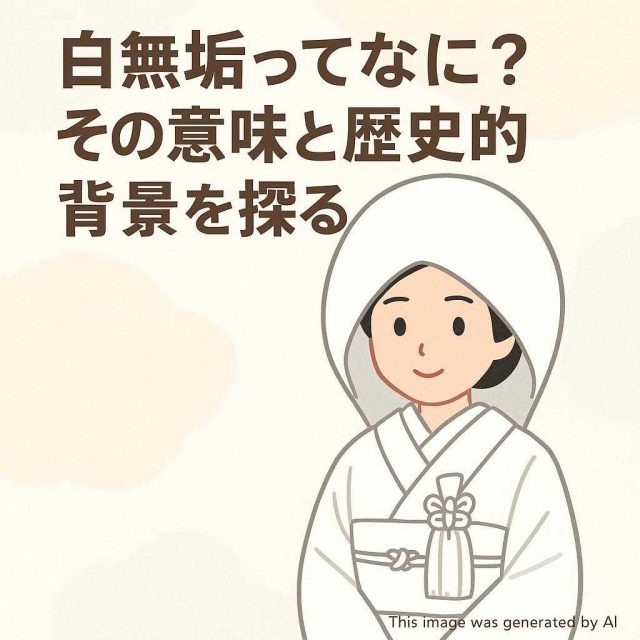 白無垢ってなに？その意味と歴史的背景を探る