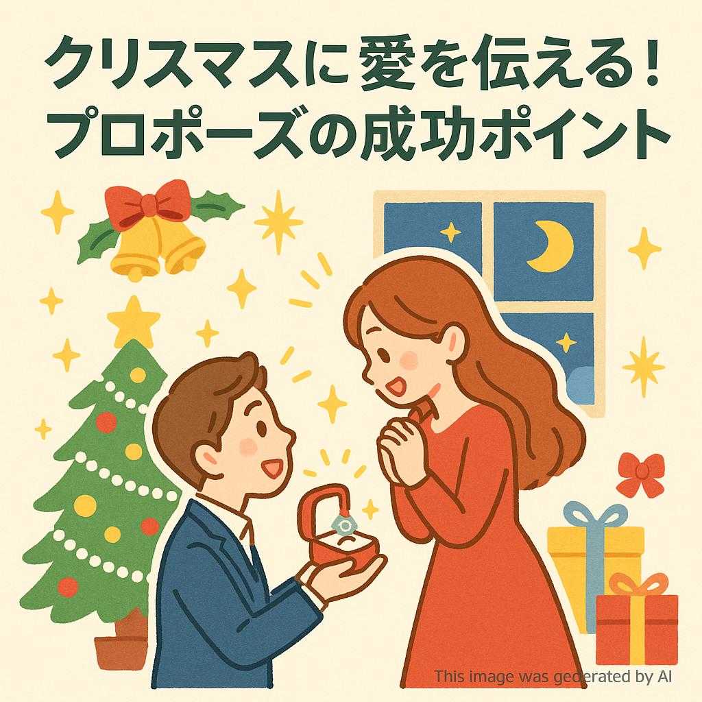 クリスマスに愛を伝える！プロポーズの成功ポイント