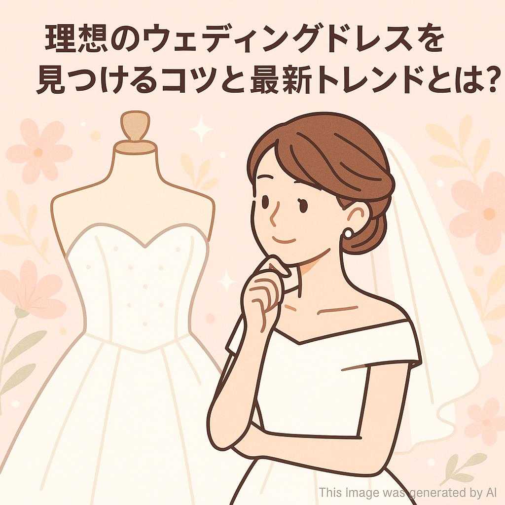 理想のウェディングドレスを見つけるコツと最新トレンドとは？