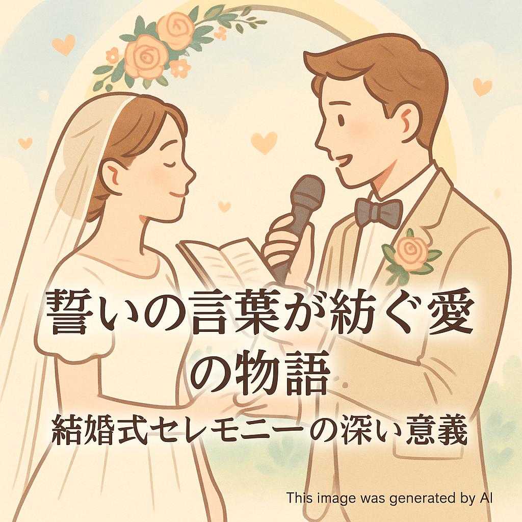 誓いの言葉が紡ぐ愛の物語―結婚式セレモニーの深い意義