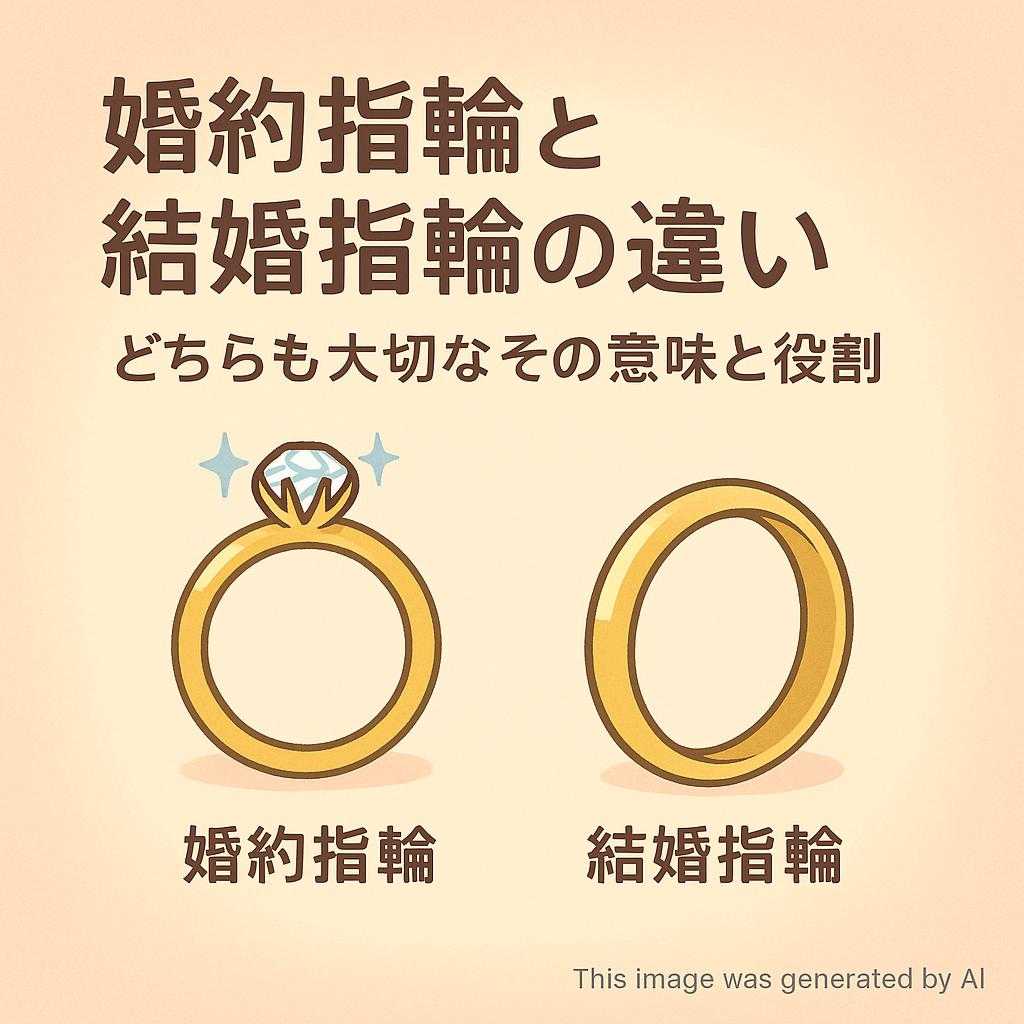 婚約指輪と結婚指輪の違い　どちらも大切なその意味と役割