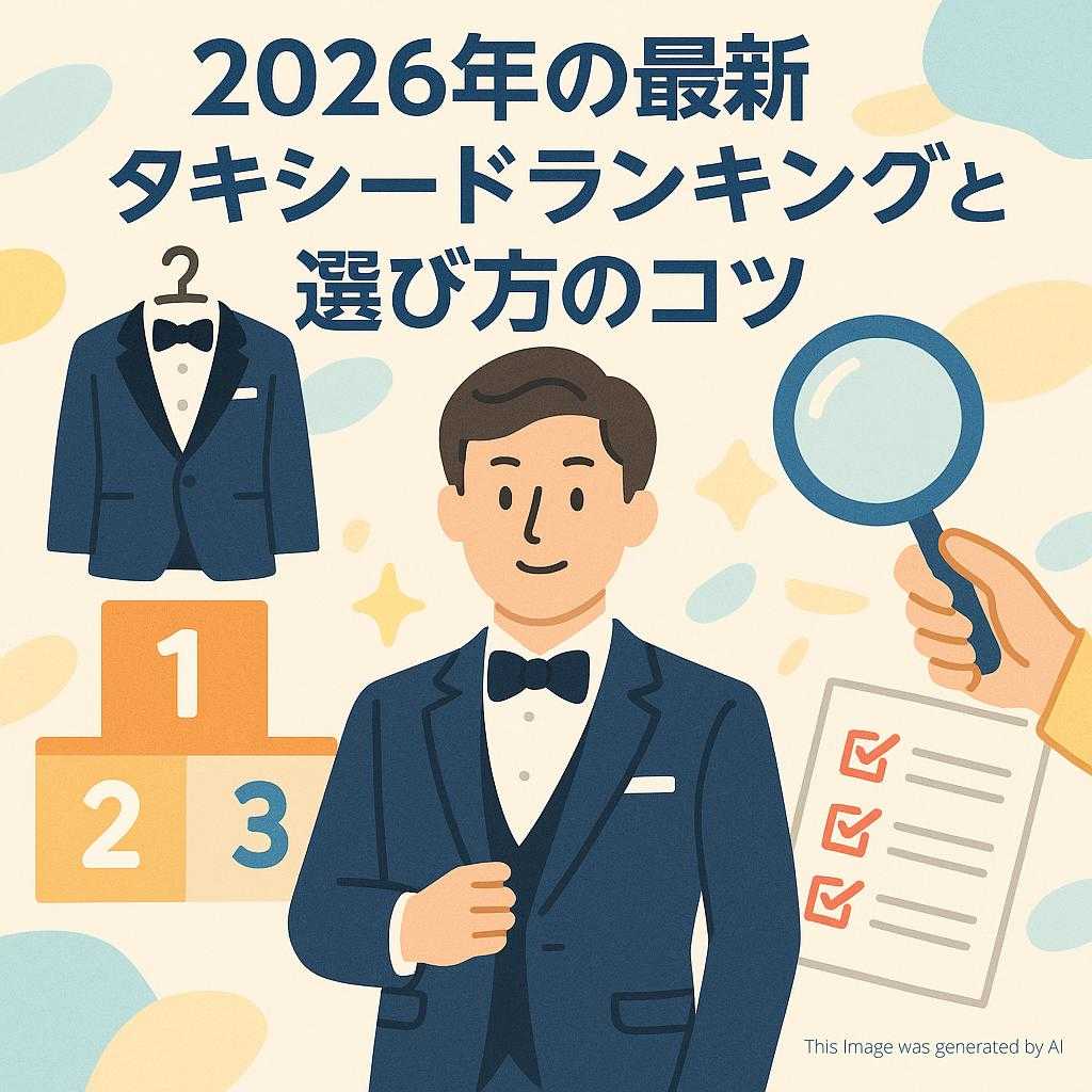 2026年の最新タキシードランキングと選び方のコツ