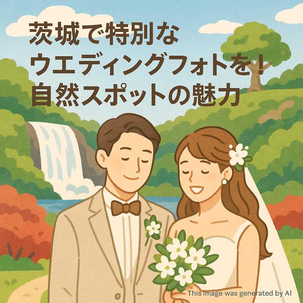 茨城で特別なウエディングフォトを!自然スポットの魅力