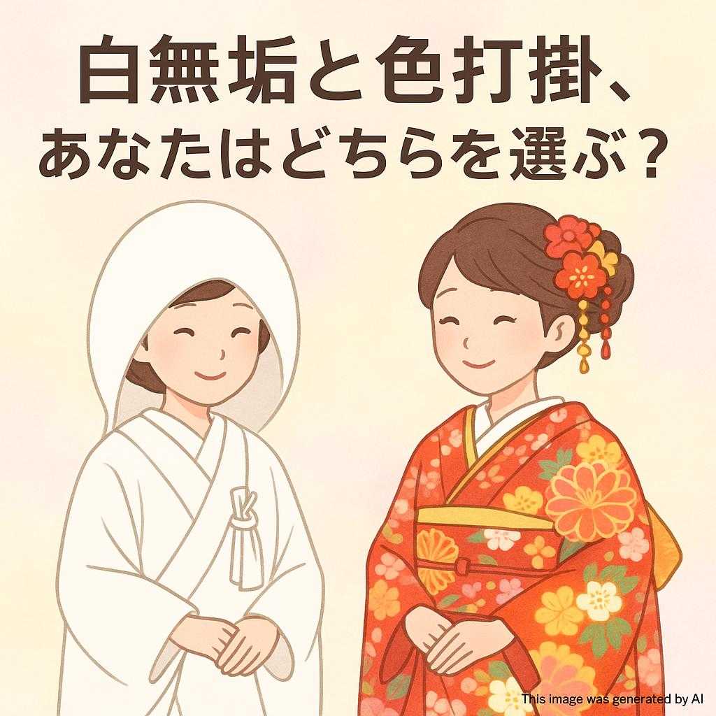 白無垢と色打掛、あなたはどちらを選ぶ?