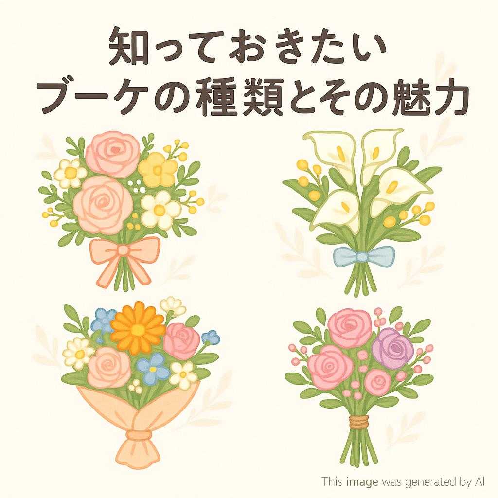 知っておきたいブーケの種類とその魅力