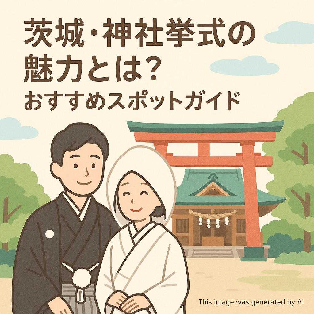 茨城・神社挙式の魅力とは？おすすめスポットガイド