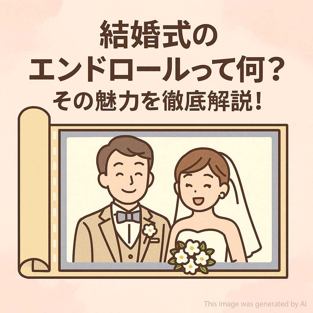 結婚式のエンドロールって何？その魅力を徹底解説！
